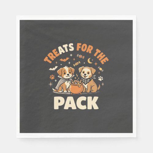 Halloween Puppy Candy Crew Napkins