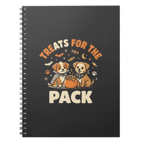 Halloween Puppy Candy Crew Notebook