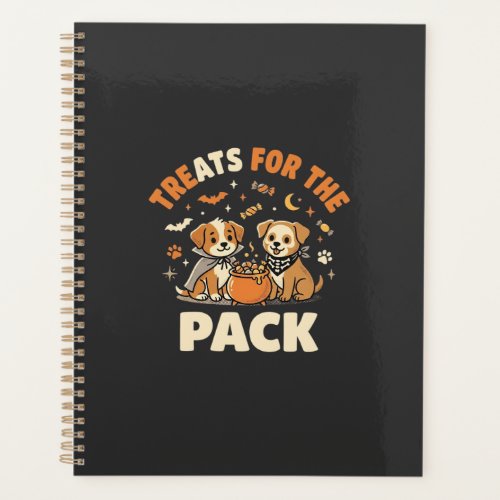Halloween Puppy Candy Crew Planner