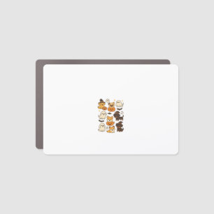 Halloween Puppy Love � Kawaii Dog Art Classic T-Sh Car Magnet