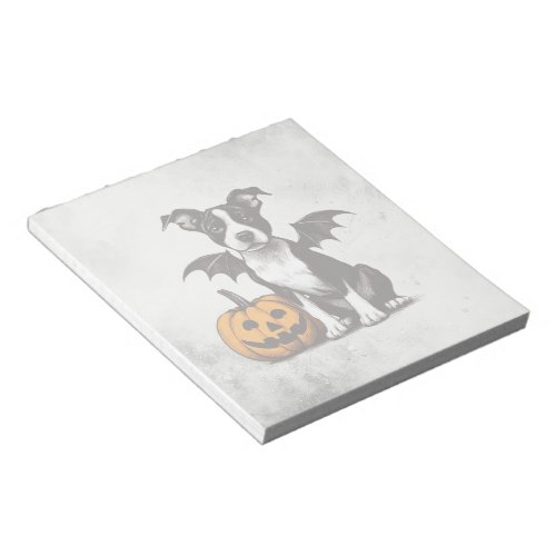 Halloween Puppy Notepad
