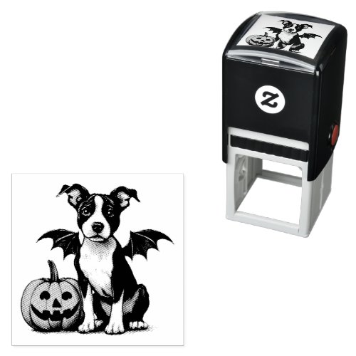 Halloween Puppy Self_inking Stamp