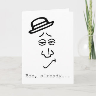 Halloween Purist Card