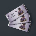 Halloween Purple Candles Bats Spooky Scary Hershey Bar Favors<br><div class="desc">Halloween Purple Candles Bats Spooky Scary Hershey Bar Favors. Unique,  beautiful,  stylish design. Easy to be personalized. Font style,  size and colors can be changed. Matching items available.</div>