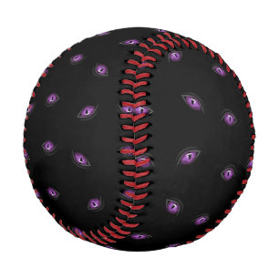 Halloween, Purple Eyes, Trick Or Treat, Boo Baseball