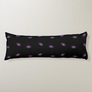 Halloween, Purple Eyes, Trick Or Treat, Boo Body Pillow
