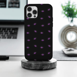 Halloween, Purple Eyes, Trick Or Treat, Boo iPhone 15 Pro Max Case