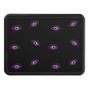Halloween, Purple Eyes, Trick Or Treat, Boo Hitch Cover