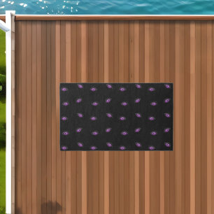 Halloween, Purple Eyes, Trick Or Treat, Boo Outdoor Rug