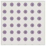 Halloween Purple Polka Dot Eyes Fabric