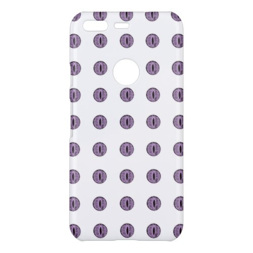 Halloween Purple Polka Dot Eyes Uncommon Google Pixel Case