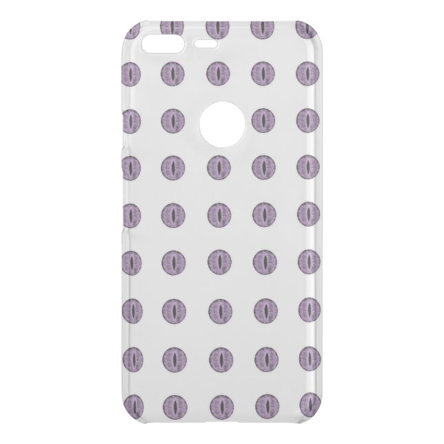 Halloween Purple Polka Dot Eyes Uncommon Google Pixel XL Case (Back)