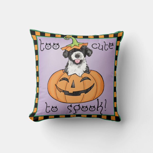 Halloween PWD Throw Pillow (Front)