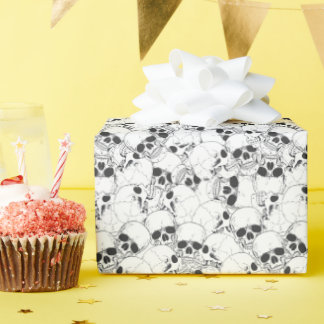 Halloween QR code Wrapping Paper