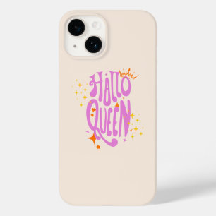 Halloween Queen, Halloqueen, Retro Halloween Art Case-Mate iPhone 14 Case