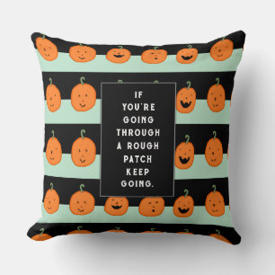 Halloween Quote Throw Pillow