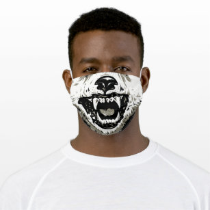 Halloween • Rabid Wolf • Face Mask