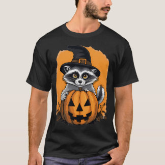 Halloween Raccoon T-Shirt