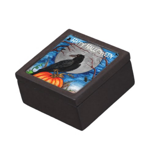 Halloween Raven Gift Box