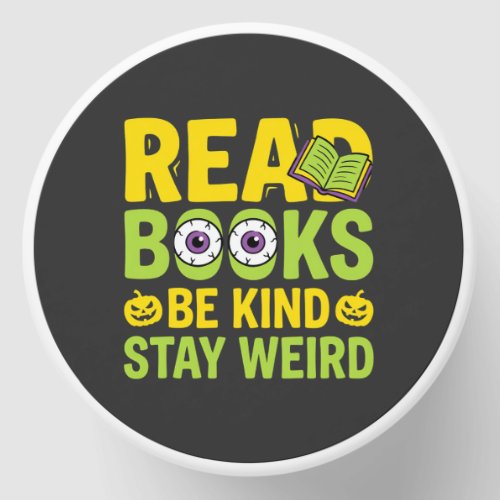Halloween Read Books Be Kind Stay Weird Design Mini Candle Favors
