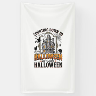 Halloween Ready Shirt Vintage Haunted House Fall G Banner