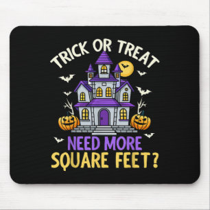 Halloween Real Estate Agent Broker Funny Realtor M Mouse Pad