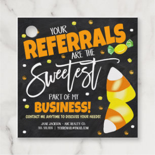 Halloween Realtor Gift Tagsq Favor Tags