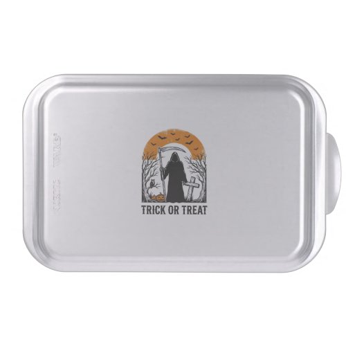 Halloween Reaper Trick Or Treat Vintage Spooky_1 Cake Pan
