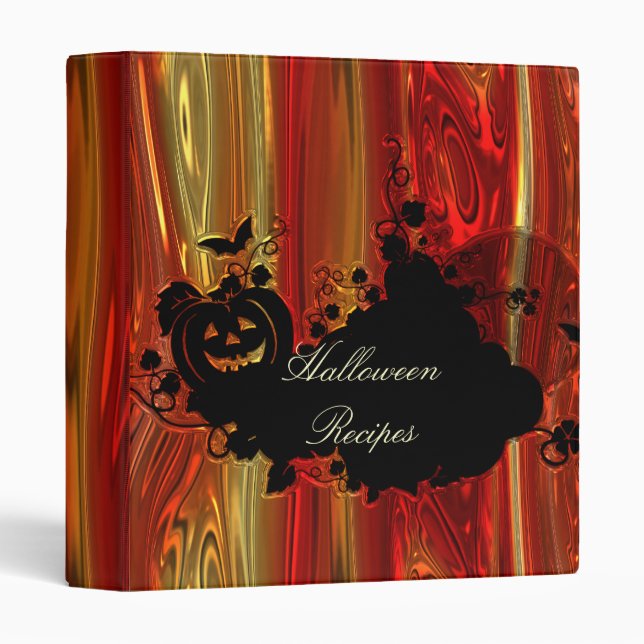 Halloween Recipe Binder (Front/Spine)