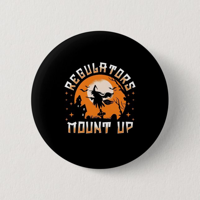 Halloween Regulators Mount Up Button (Front)