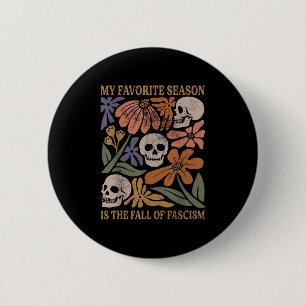 Halloween Retro My Favorite Season Is The Fall Of  Button