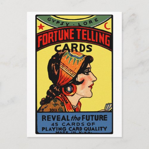 Halloween Retro Vintage Fortune Telling Cards