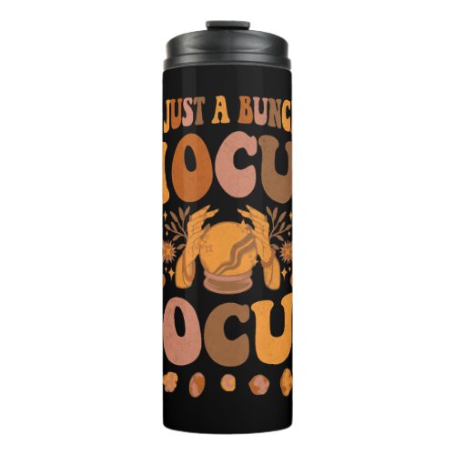 Halloween Retro Witch Bunch Of Hocus Pocus Thermal Tumbler