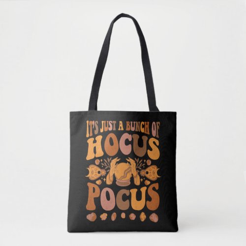 Halloween Retro Witch Bunch Of Hocus Pocus Tote Bag