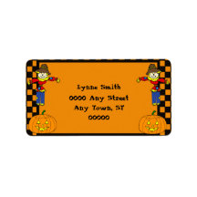 Halloween Return Address Label