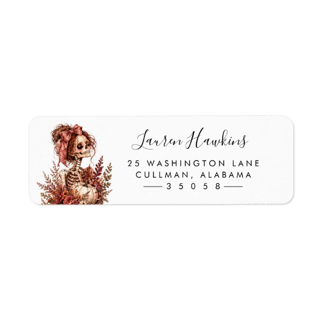 Halloween | Return Address Label (Front)
