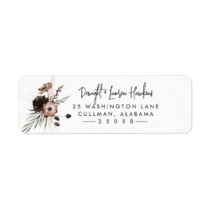 Halloween Return Address Label