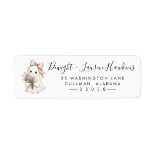 Halloween Return Address Label