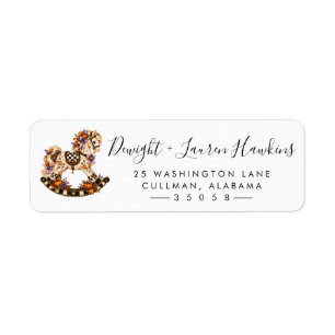Halloween   Return Address Label