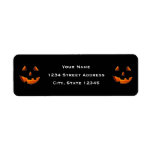 Halloween return-address label