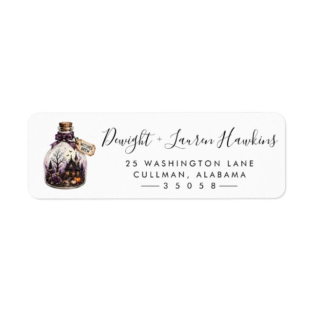 Halloween | Return Address Label (Front)