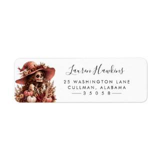 Halloween | Return Address Label