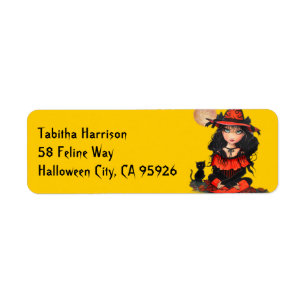 Halloween Return Address Labels