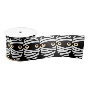Halloween Ribbon Boo! Halloween Mummy Ribbon