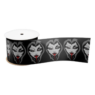 Halloween Ribbon Vampire Halloween Ribbon Customiz