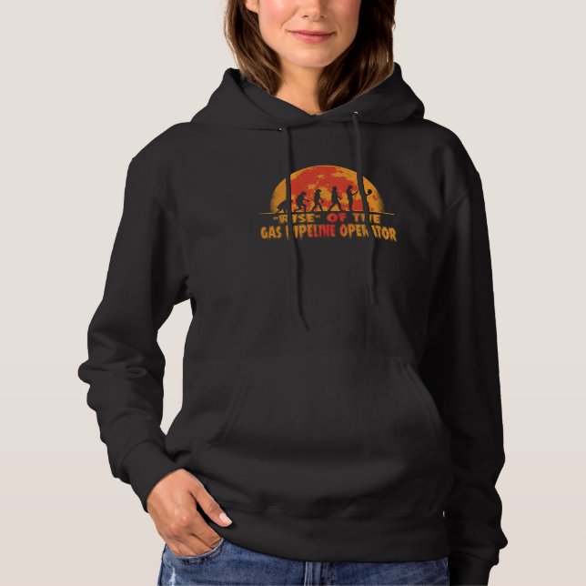 Halloween Rise of the Gas Pipeline Operator Job Co Hoodie (Front)