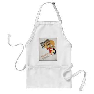Halloween Roller Skating Festival Adult Apron