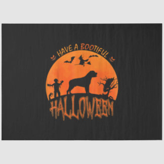 Halloween Rottweiler Dog Funny Scary Costume Lover Tissue Paper