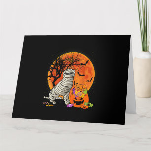 halloween rottweiler lover dog funny boys kids .p card