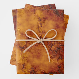 Halloween Rough Stone Wrapping Paper Sheets